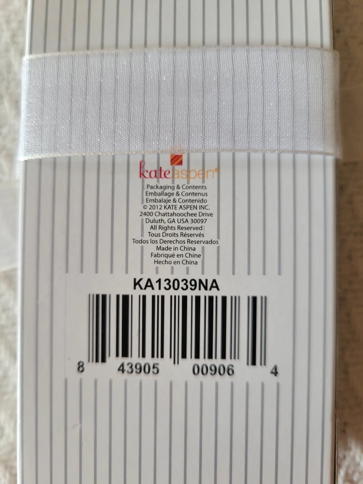 Kate Aspen Tea Time Cucharadita Metal Forma Corazón Infusor de Té Caja de Regalo Mango Largo Foto 4 de 4