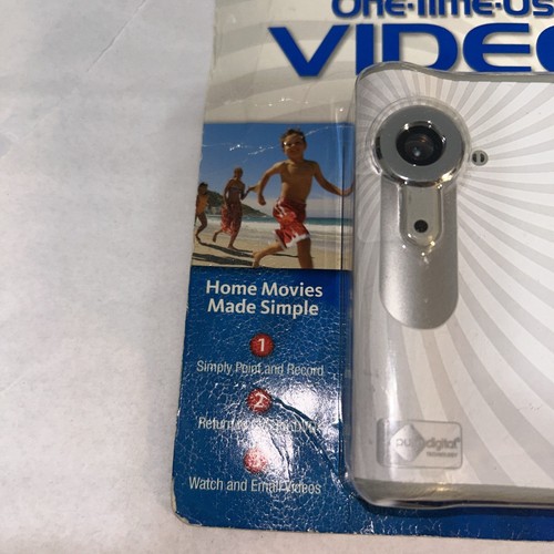 Videocámara CVS de un solo uso 20 minutos en total nueva sellada. Caja usada/edad - Imagen 3 de 14