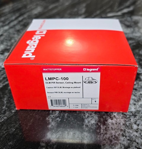 *Brand New* Legrand Wattstopper LMPC-100 DLM PIR Occupancy Sensor Ceiling Mount - Picture 1 of 2