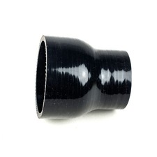 2.5 To 1.5 Inch Silicone Reducer Coupler Turbo Intake Intercooler Pipe Black