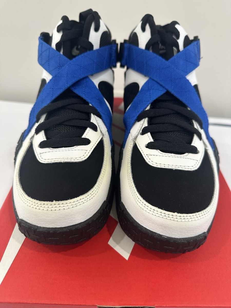 Nike Air Raid Black Royal White Duke Peace Hardaway Malcom X 10.5