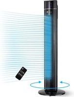 PureMate 43 Inch Tower Fan Air Purifier Aroma Function 3 Speed LED Timer