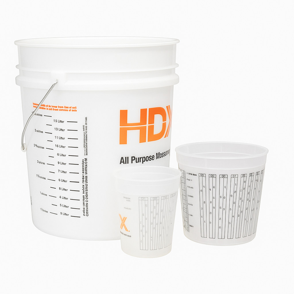 5 Gallon Natural Paint Bucket, Durable Multipurpose Utility Bucket NEW