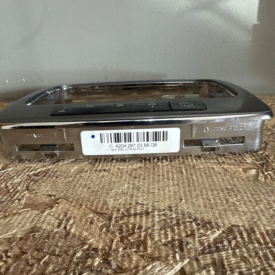 Mercedes W204 C250 C350 2008-2014 consola central cambio bisel moldura OEM Foto 3 de 4