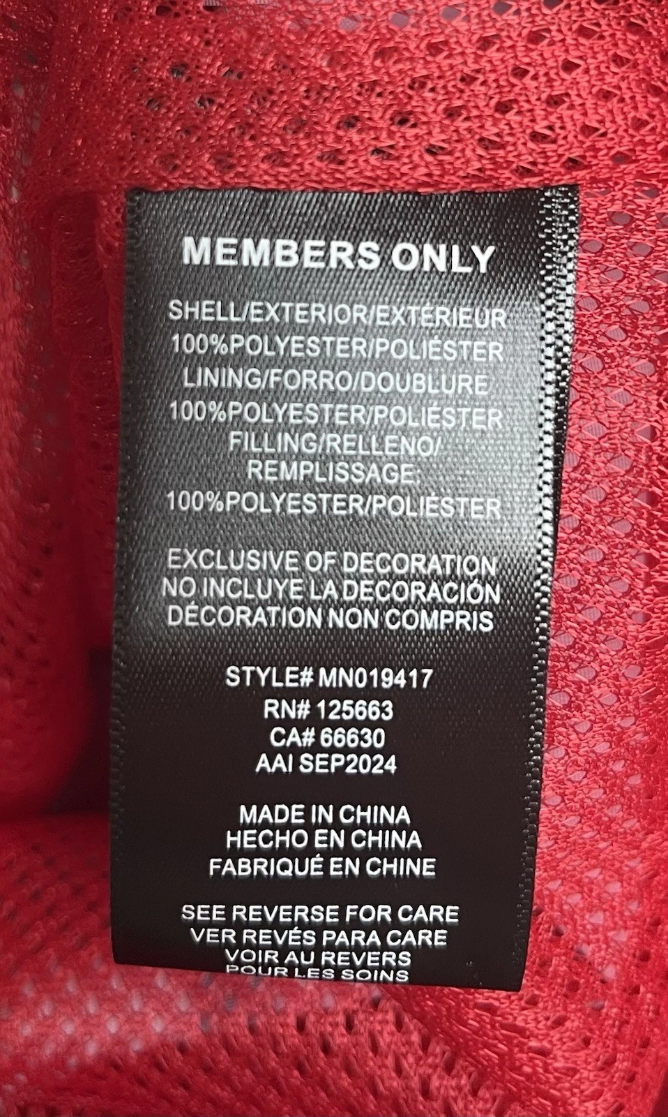 Members Only x South Park Graphic BRAND NEW Windbreaker Jacket Mens Large NWT XL image 10