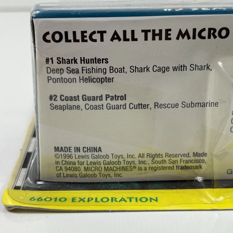 老式 1996 年微型机器探索 Galoob #5 海洞探险者全新 — 第 2/4 张图片