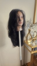 High Quality regula Top 24 to 26 " straight150 Virgin Human Hair Lace Wig