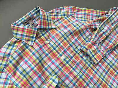 HE BY MANGO  Homini Emerito Mens Classic Fit Long Sleeve Shirt Size 5 Medium