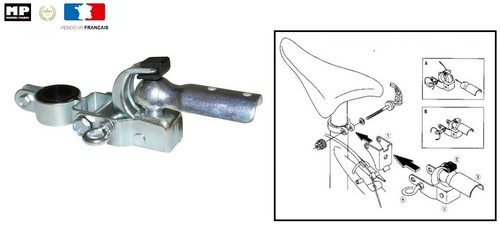 Collier De Serrage Pour Tige De Selle – Écrou Fixation Boulon – Pièce Occasion