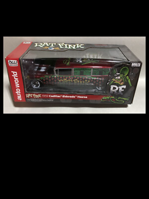 自動車 Rat Fink 1959 Cadillac Eldorado Hearse 1/18 1959 Cadillac Eldorado Hearse Rat Fink – Hobby Express Inc.