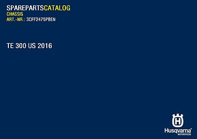 #ad #ad Husqvarna Parts Manual Book 2016 TE 300 US $19.50