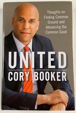 Cory Booker Signed Autograph Book JSA COA First Edition United Cory Booker Signed Autograph Book JSA COA First Edition United
