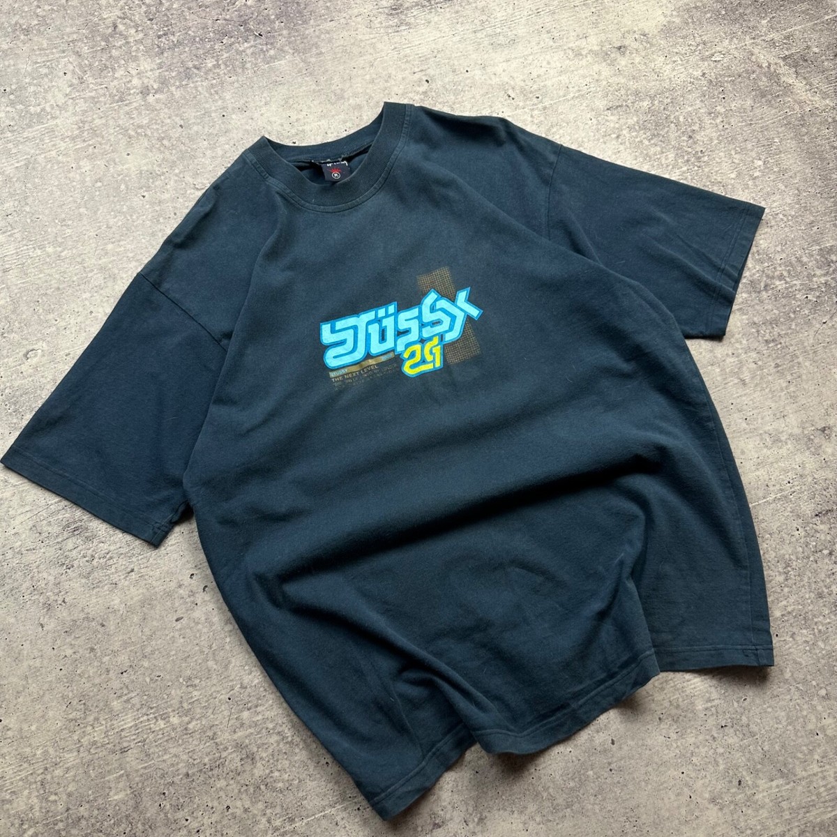 Vintage 00s Bjork stussy t shirt size Medium Blue | eBay