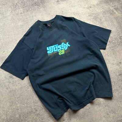 トップス old Stussy photo T-shirt 00s Vintage 00s Bjork stussy t shirt size Medium Blue | eBay