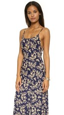 Flynn Skye Anaheit Maxi Dress Midnight floral backless Medium