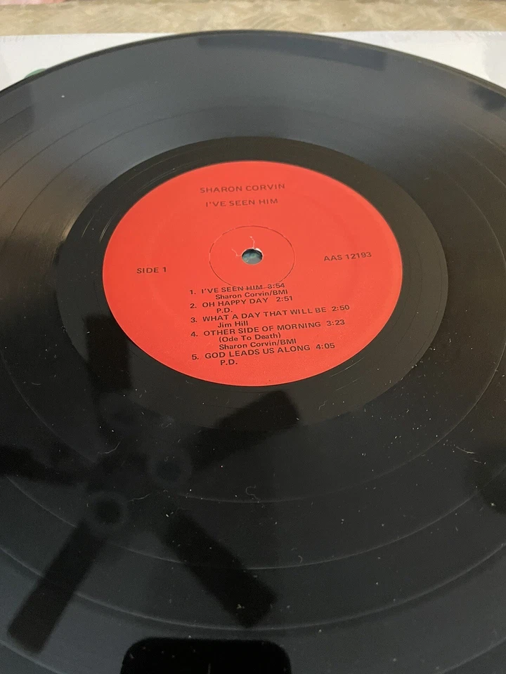 РЕДКАЯ: Я видел его Шэрон Корвин, винтажный винил госпел и блюз ограниченного тиража - Изображение 2 из 4