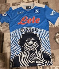 Maglia Mario Rui Napoli Maradona LIMITED EDITION match worn 2021/22 issued EA7