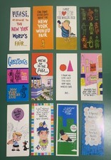 Lot Of 12-New York Worlds Fair, 1964/65 Different Greeting Cards Unused, Rare