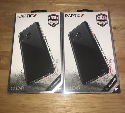 Lot Of 2 Raptic Shield Cell Phone Case For Galaxy A20 Clear