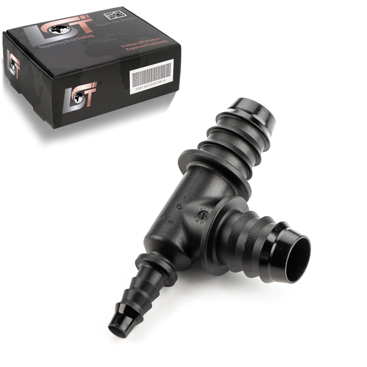 Fuel Line T-Piece Hose Connector Reducer Ø 14 mm - Ø 6 mm