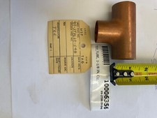 Copper Tee Fitting 1-1/8" x 1-1/8" x 1-1/8"  Cu