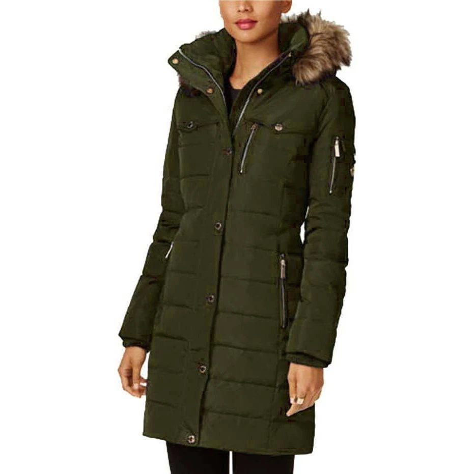 Cappotto invernale MICHAEL Michael Kors donna puffer con cappuccio zip
