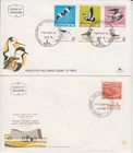Israel FDC's 1975 Wild Birds and 1971 Landscapes Midreshet Sde Boken