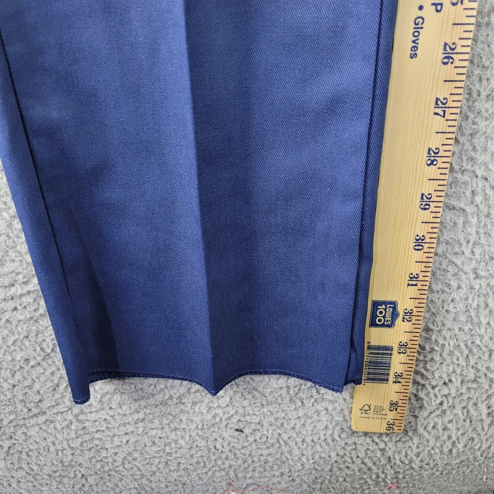 VintageBoy Scouts Of America Pants Boys 16 Blue Straight Leg Uniform Bottoms - Image 4 of 4