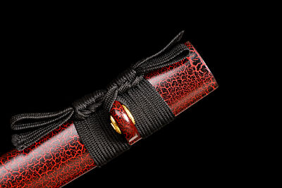 Tanto Short Sword Katana Samurai Sword Full Tang 9260 Spring Steel