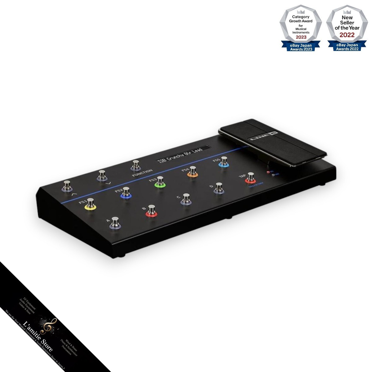 Line 6 FBV 3 Firehawk 1500 Amp Guitar Footswitch Controller