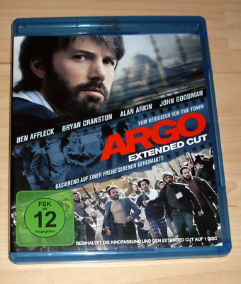 Blu Ray Film - Argo - Extended Cut - Ben Affleck - Bryan Cranston