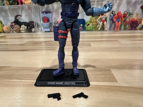 G.I.Joe 25 aniversario Destro V17 completo 2008 Hasbro - Imagen 3 de 4