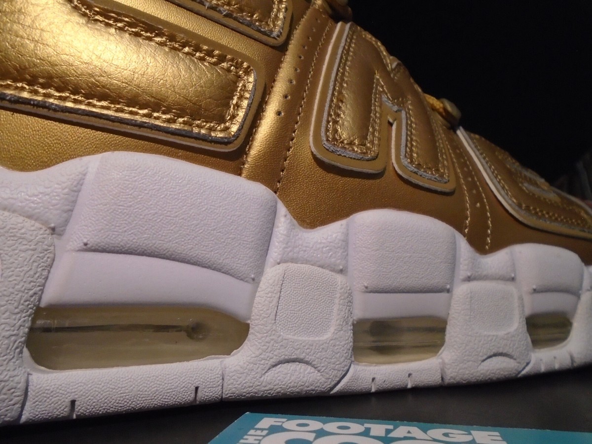 希少コラボ【Supreme × Nike】Air More Uptempo Suptempo Gold Review & On-Feet: Nike x Supreme Air More Uptempo 
