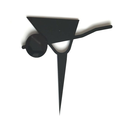 Wheelbarrow Cake Toppers, Various Colours, Sizes & Personalised Optionen