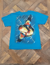 Boy's Marvel Iron Man 3 Short Sleeve Shirt Size 2X Large