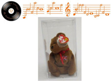 Ty Beanie Babies Britannia 1997 Bear + Case