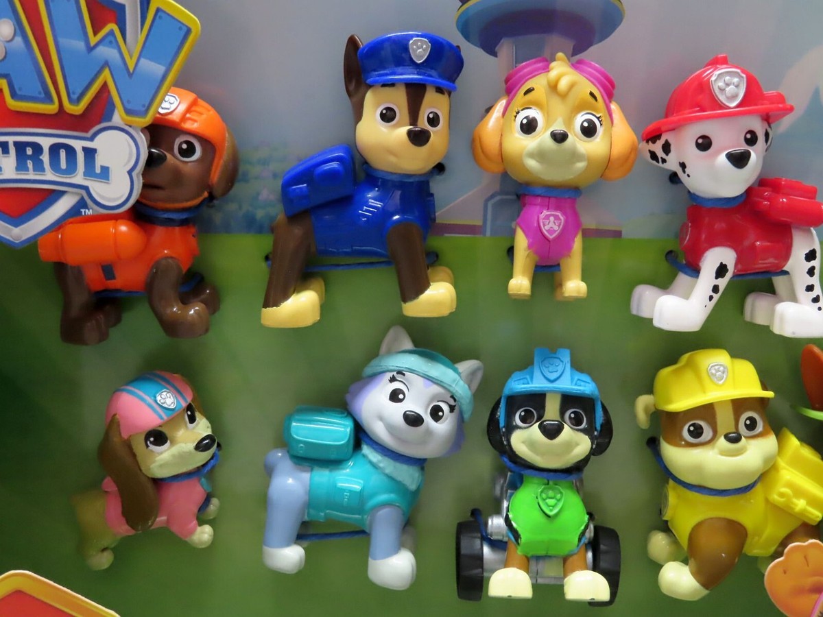 Paw Patrol 10th Anniversary All Paws Gift Set 10 Figures
