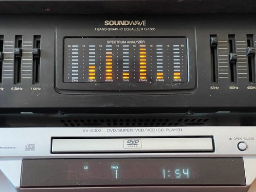 Eqalizer Hi-Fi Soundwave Q-1300 7 Band Graphic Spectrum Analyzer Zustand gut - Bild 6 von 7