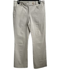 TALBOTS Pants Women Size 8 Beige Hampshire Ankle High Waist Corpcore Classiccore