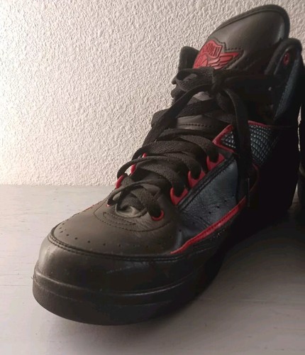 Nike Air Jordan 2 Retro Alternate 87 Black Red 834274-001 Mens Size 11.5 Rare - Picture 5 of 9