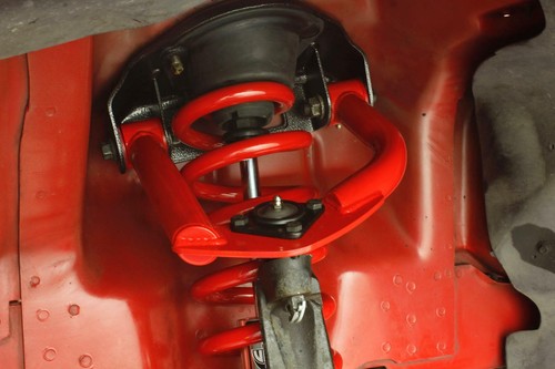 BMR Suspension SP001 Red 1.25" Drop Lowering Springs for 93-02 Camaro/Firebird - Picture 10 of 12