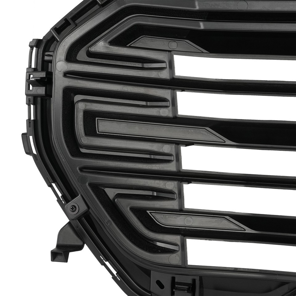 Gloss Black Front Upper Grill For 2022-2023 GMC Terrain Bumper Grille ...