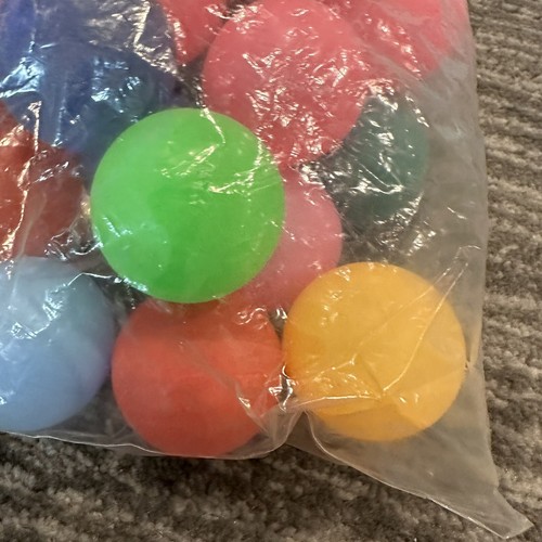 10 Ping Pong Balls Mixed Colors 40mm Frosted Game Table Tennis Balls New - Picture 7 of 11