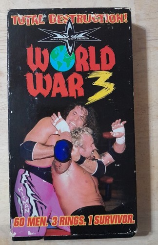 Total Destruction World War 3 World Championship Wrestling VHS