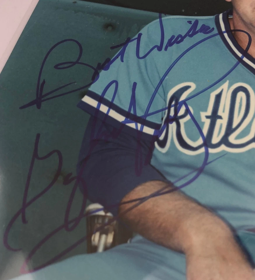 Gaylord Perry Atlanta Braves Autograph Signature JSA Authentic 8"x10" Photo COA - Image 3 of 4