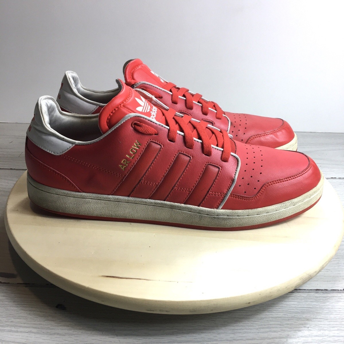Adidas Originals Men's Red AR Low Sneakers Size 13 Shoes | eBay