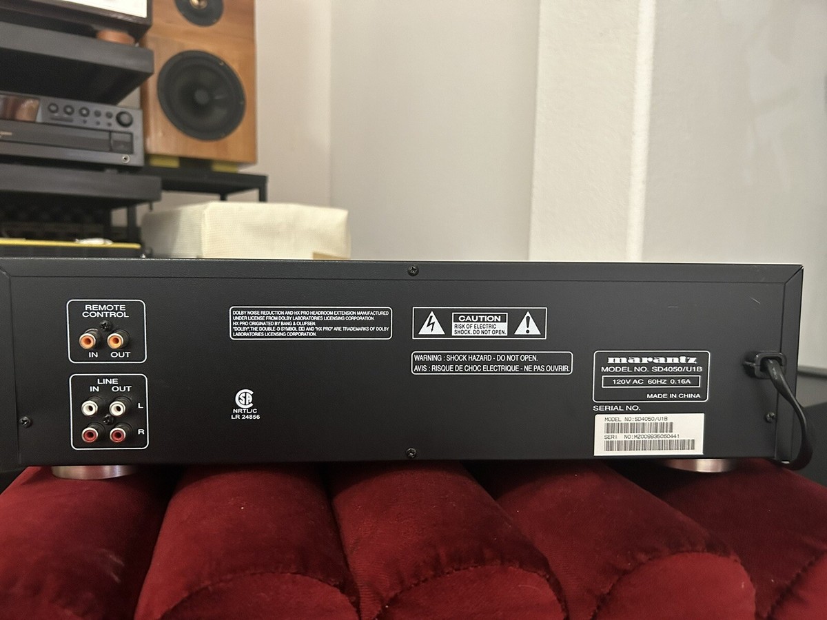 Marantz SD-4050 Double Cassette Deck Stereo Audio | eBay