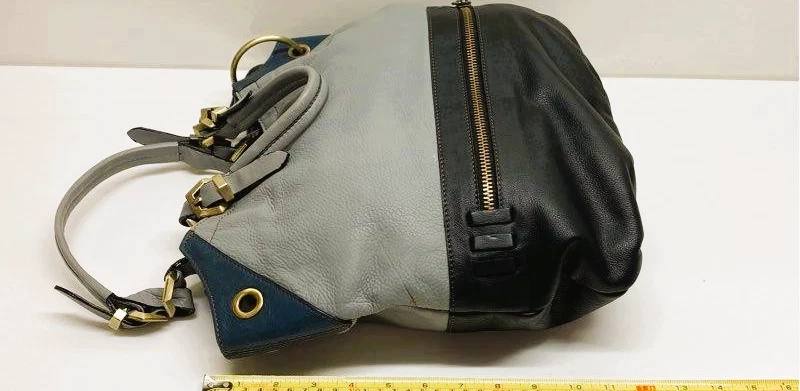 orYANY SYDNEY Colorblock Large Convertible Hobo Shoulder Bag, Pre-owned - Image 2 of 4