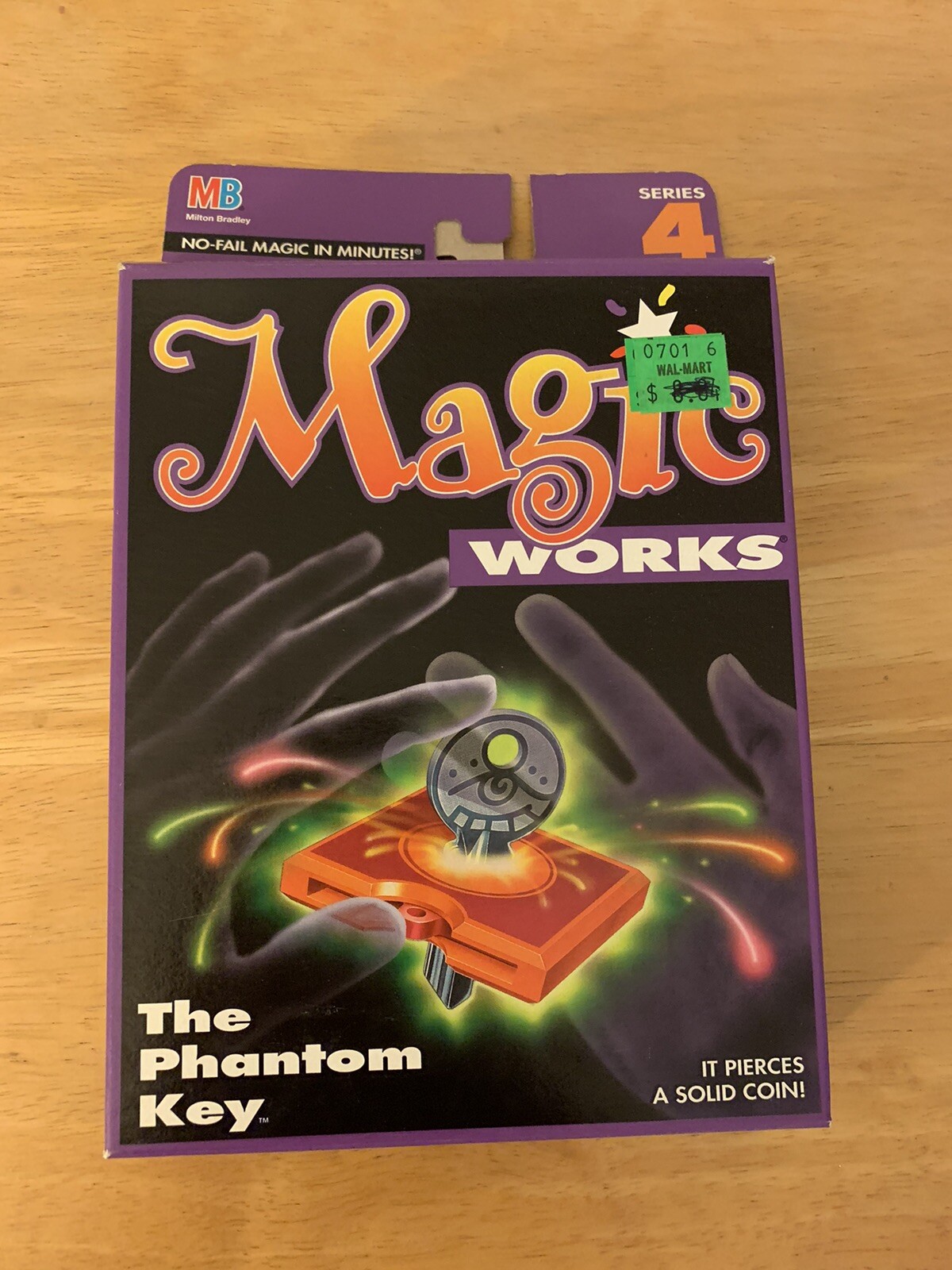 Vintage Magic Works The Phantom Key 1995 In a Original Box, Milton Bradley 