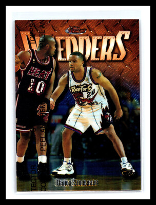   DAMON STOUDAMIRE 1997-98 TOPPS FINEST DEFENDERS W/ PEEL # 185